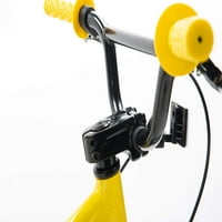 סגסוגת אלומיניום סגסוגת ברק אופניים נוער היברידי BM, צהוב