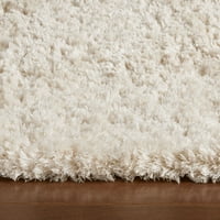 שטיח שטח מוצק רך במיוחד, אפור חום, 7'10 איקס 10 ' 2