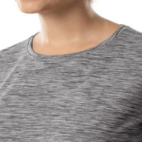 אתלטי עובד ליבת נשים פעילה חולצת טריקו שרוול ארוך, 3 חבילות