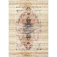 שטיח שטיח פרסי במצוקה של Sarita, 10 '13', חול