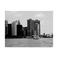 סימן מסחרי אמנות' ניו יורק סקייליין השביעי 'בד אמנות על ידי ג' ף פיקה