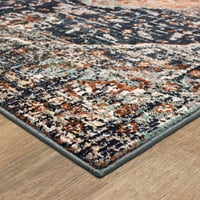 קרסטן שטיחים נחמה אינדיגו 9' 6 12' 11 אזור שטיח