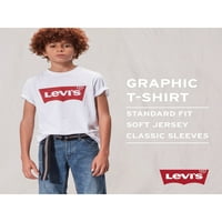 חולצת טריקו של גדי ספורט עם שרוול בנים של לוי, בגדלים 4-18