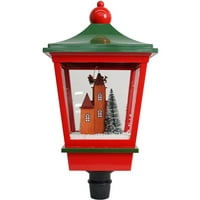 חוות פרייזר היל תן לזה שלג סדרת חג המולד מנורת רחוב מוזיקלית, ססגוניות, 6'