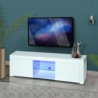 עמדת טלוויזיה של Aukfa עם צבעי LED לטלוויזיות עד 70