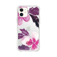 מארז טלפון של Essentials iPhone, Hibiscus Pink & Purple